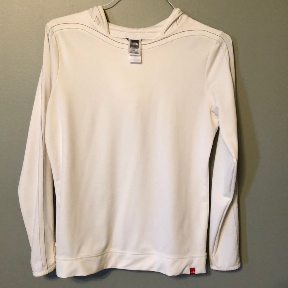 North Face thin hooded pullover